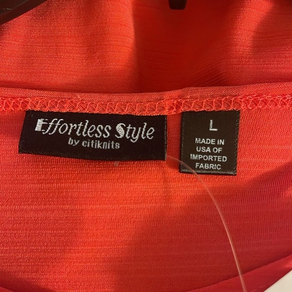 Effortless Style By Citiknit QVC Ruched 2PC Skirt and Asymmetrical Top. NWT - Picture 7 of 11